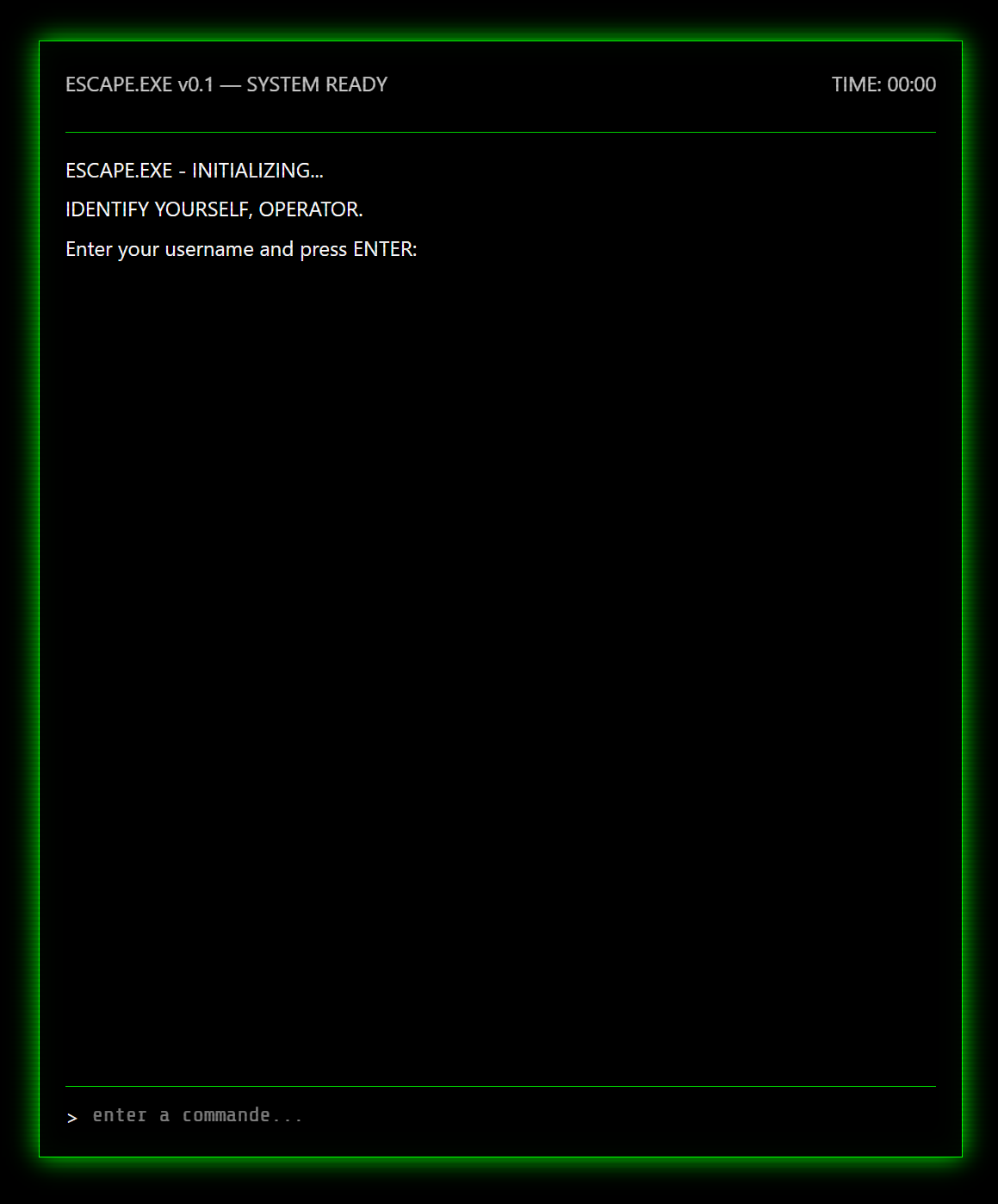Projet CS50x Escape.exe